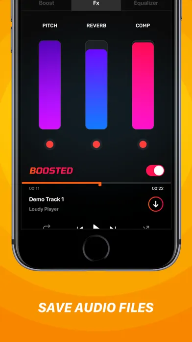 Volume Bass Booster-Equalizer+ 스크린샷