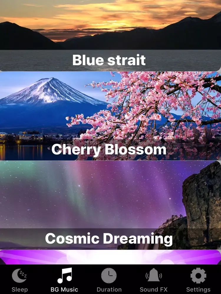 Sleep Sounds + iPad 應用截圖