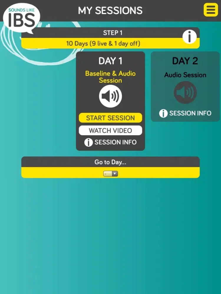 SoundsLikeIBS - the patent pending treatment for Irritable Bowel Syndrome (IBS) iPad  Ekran Görüntüleri