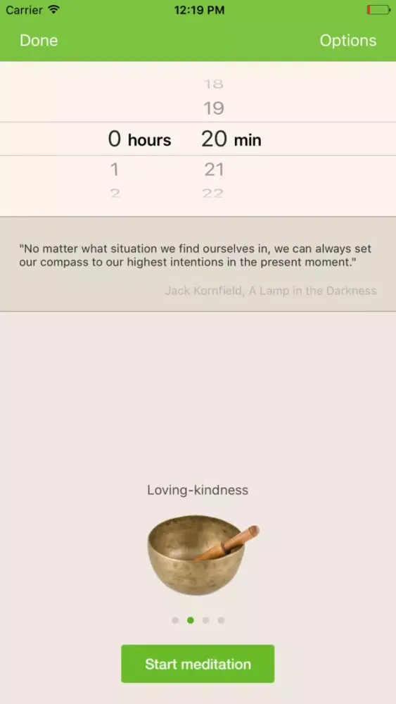 Tangkapan layar Guided Meditation - Jack Kornfield