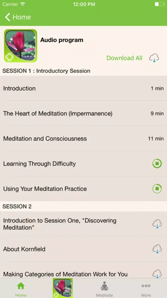 Capturas de pantalla de The Inner Art of Meditation - Jack Kornfield