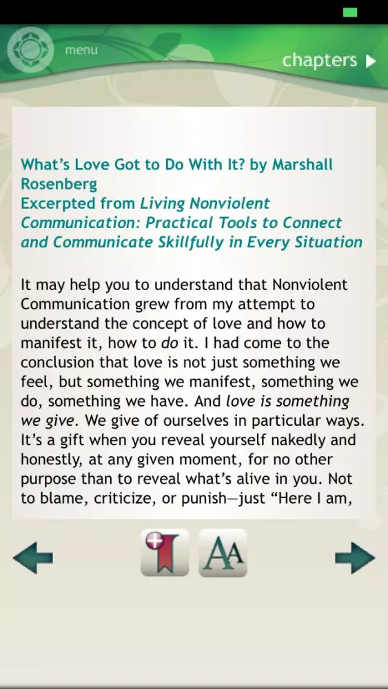 Tangkapan layar The Meditation Experience App