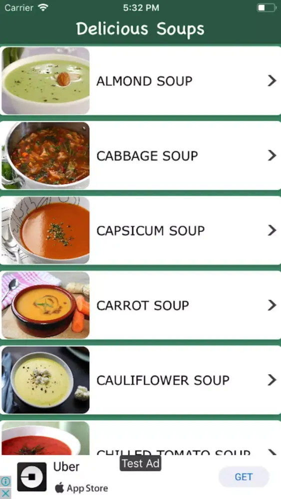 Healthy Delicious Soups Recipe Screenshots