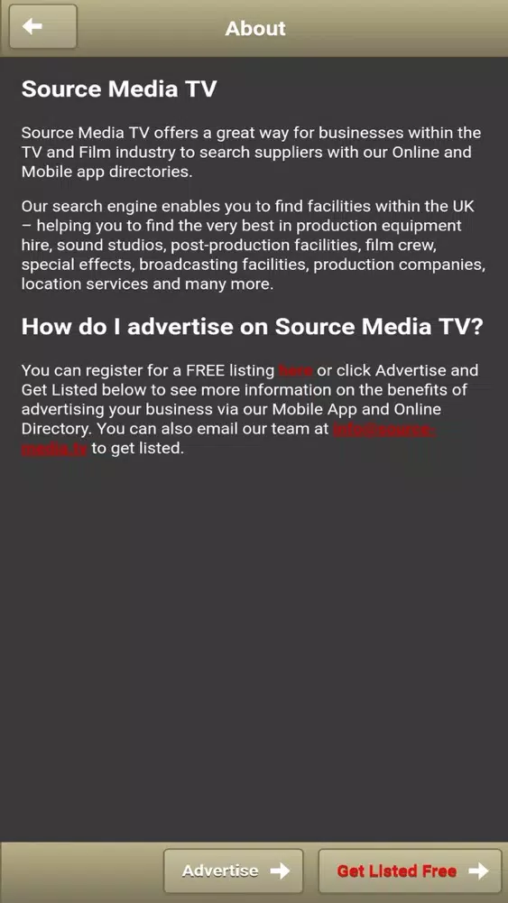 Tangkapan layar Source Media TV