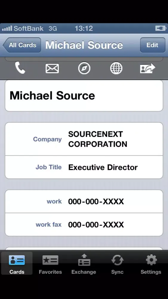 صور Business Card Manager Lite