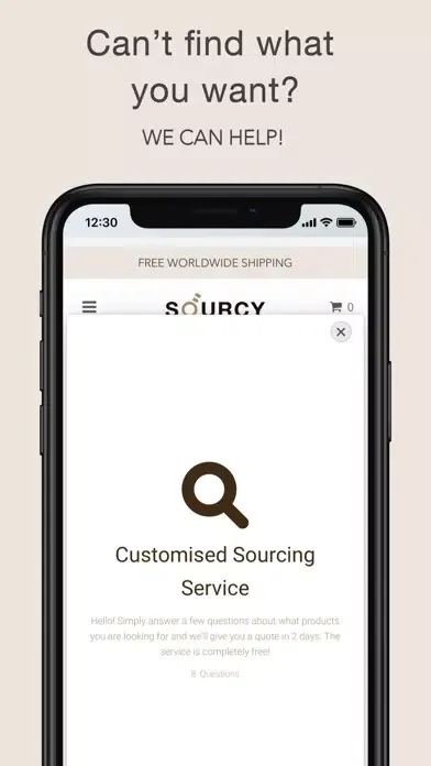 Sourcy: B2B Sourcing Platform Ekran Görüntüleri