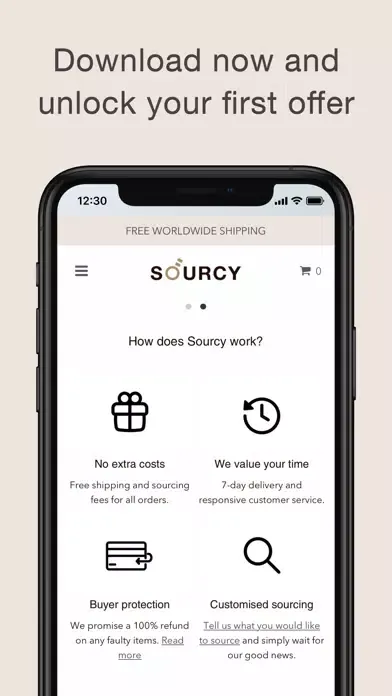 Sourcy: B2B Sourcing Platform Ekran Görüntüleri