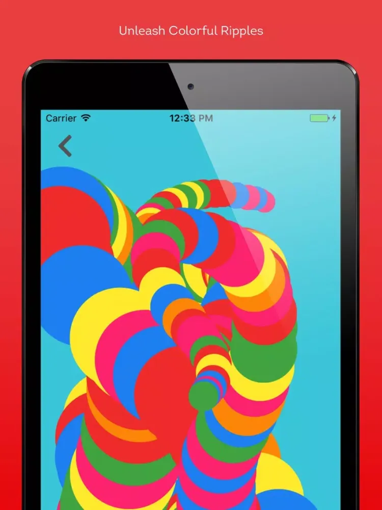 Captures d'écran de Color Ripples - Kids and Toddlers Interactive Game iPad 