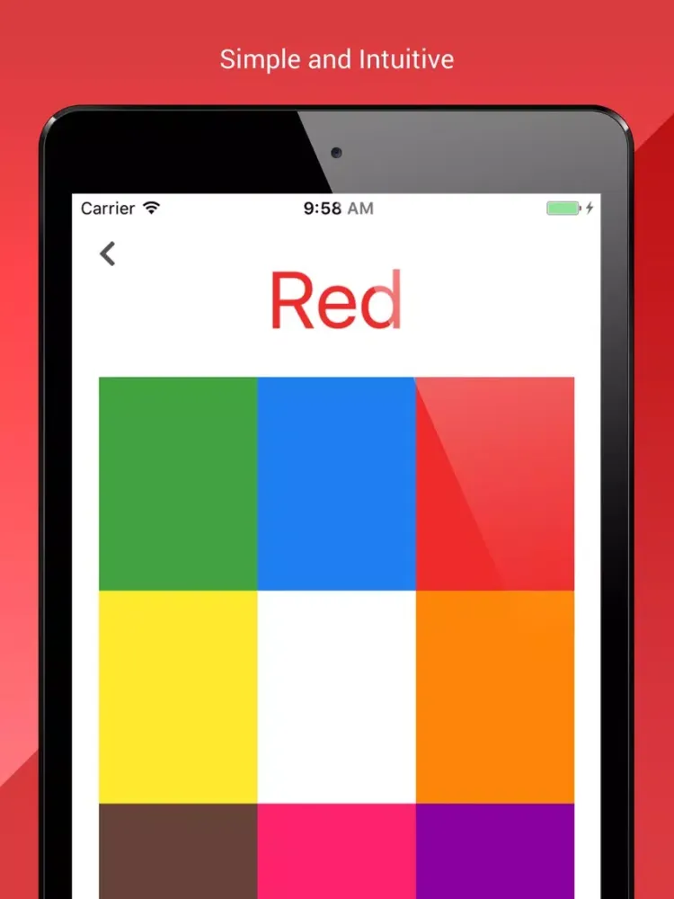 Learning Colors - Kids & Toddlers Educational Game iPad 應用截圖