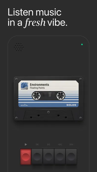 Capturas de tela do Solos - Retro Cassette Player