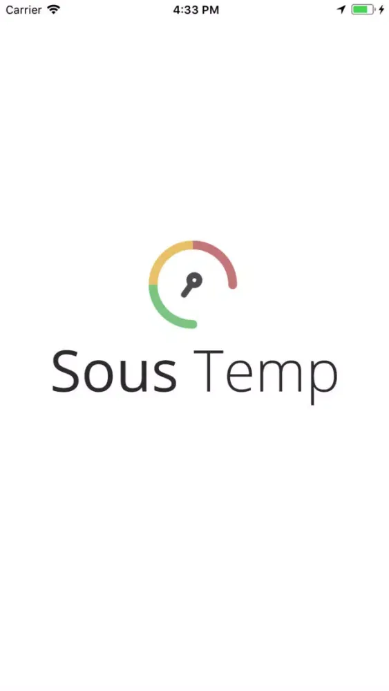 Screenshot di Sous Temp