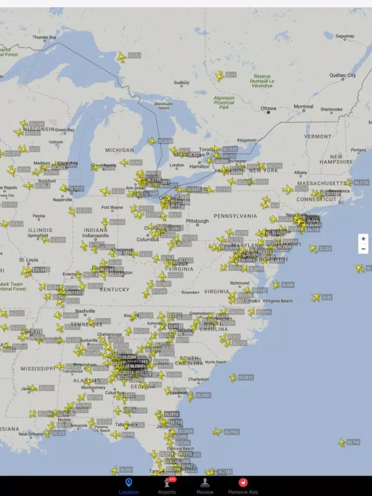 Capturas de tela do Air Sonar for Southwest iPad 
