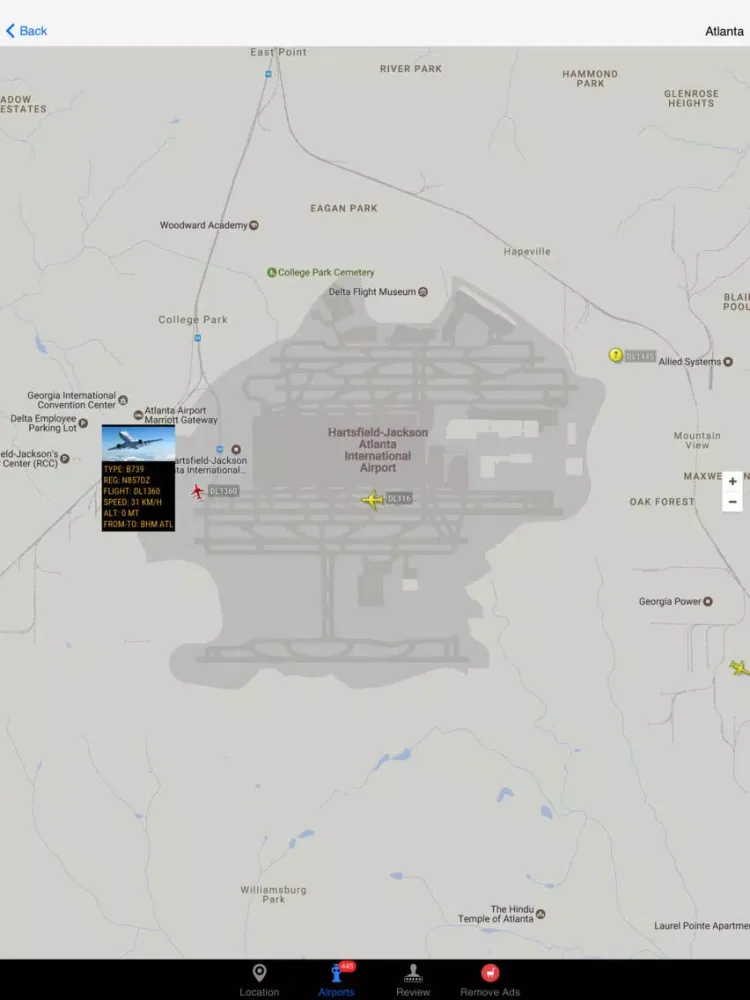 Capturas de tela do Air Sonar for Southwest iPad 