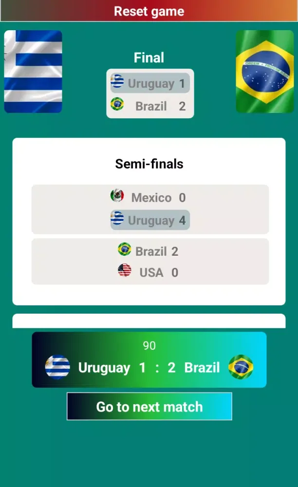 ภาพหน้าจอของ Copa America 2024: Simulator