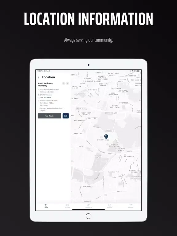 South Baltimore Pharmacy iPad  Ekran Görüntüleri