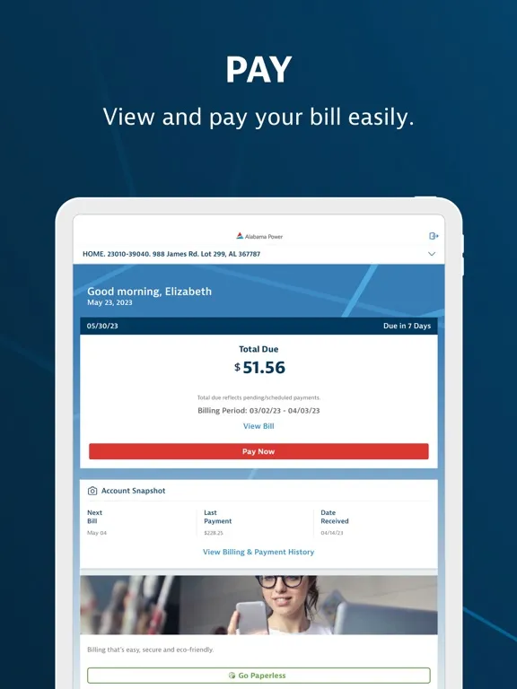 Alabama Power iPad  Screenshots