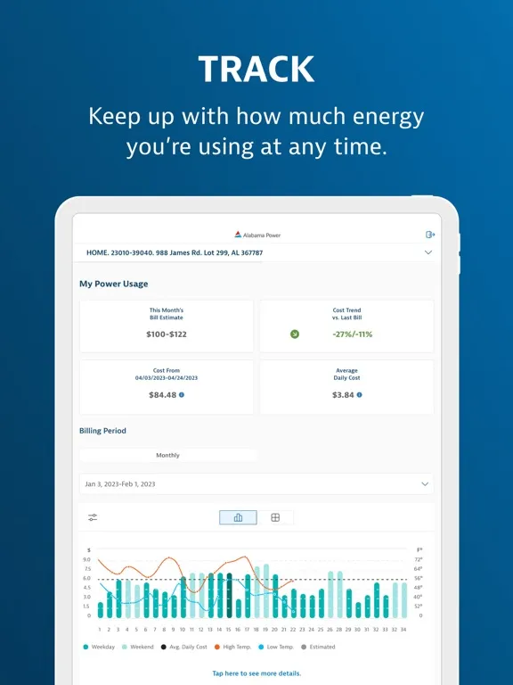 Alabama Power iPad  Screenshots