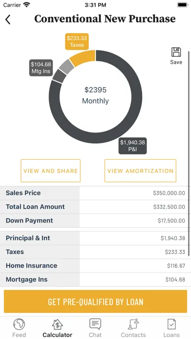 Screenshot di SF Mortgage