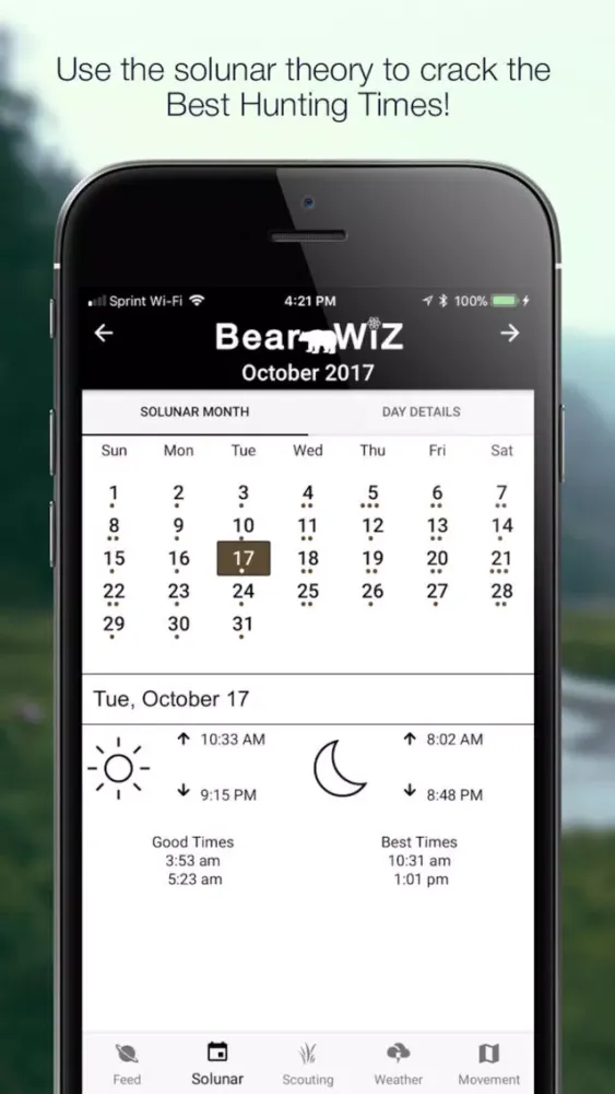 صور Bear Wiz: Hunting Predictions