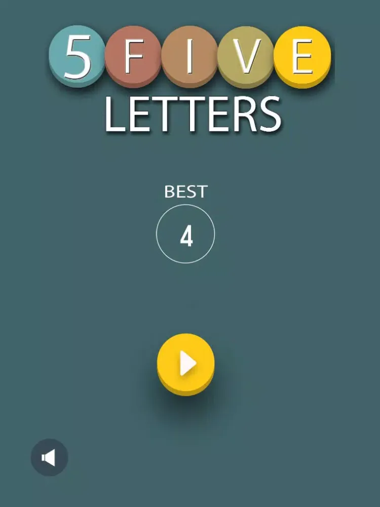 Скриншоты 5 Five Letters iPad 