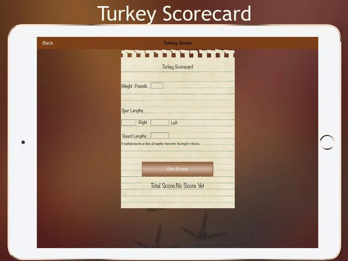 Captures d'écran de Turkey Hunting Tools and Pro Calling iPad 