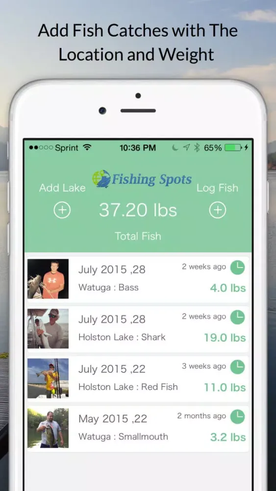 صور Solunar Fishing Spots & Lakes