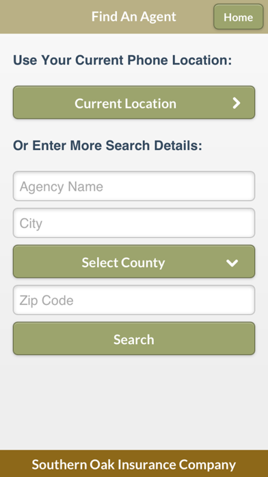 Southern Oak Insurance Mobile Screenshots