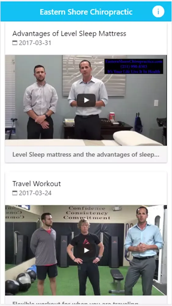 Eastern Shore Chiropractic Ekran Görüntüleri