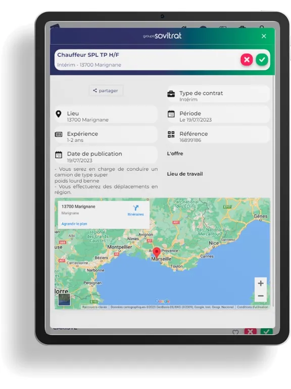 Captures d'écran de Sov' - by Groupe Sovitrat iPad