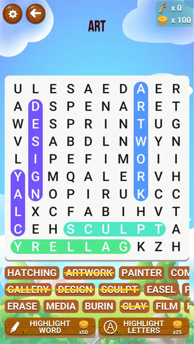 Word Hunt - Search Screenshots