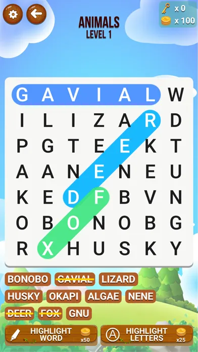 Word Hunt - Search Screenshots