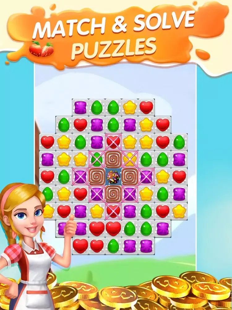 Capturas de tela do Candy Lucky:Match Puzzle Game iPad 