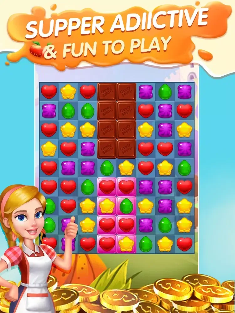 Capturas de tela do Candy Lucky:Match Puzzle Game iPad 