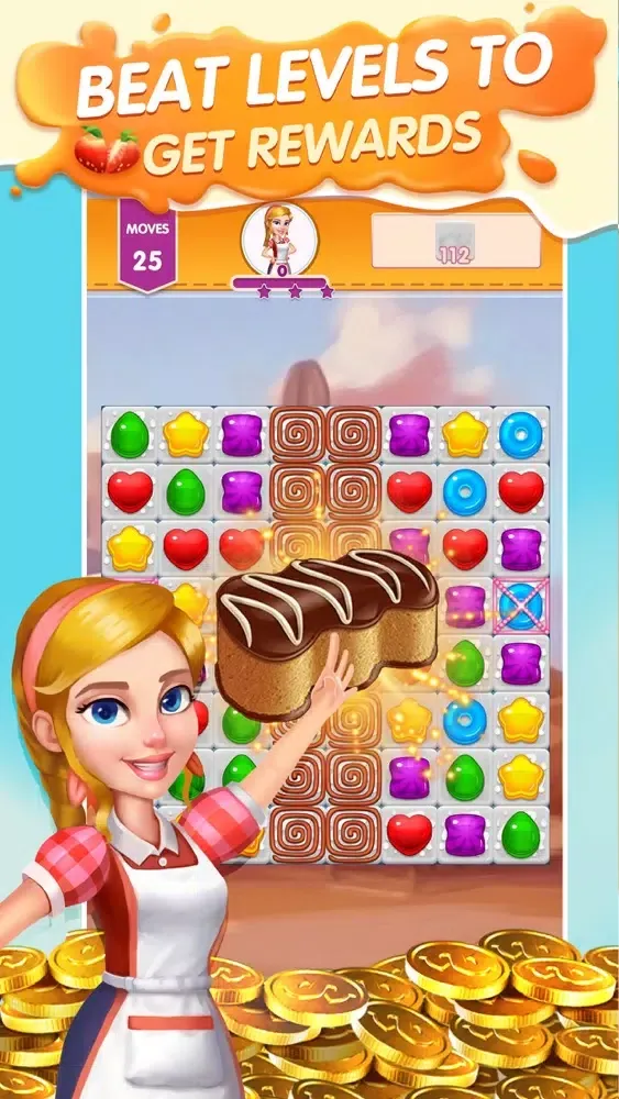 Capturas de tela do Candy Lucky:Match Puzzle Game