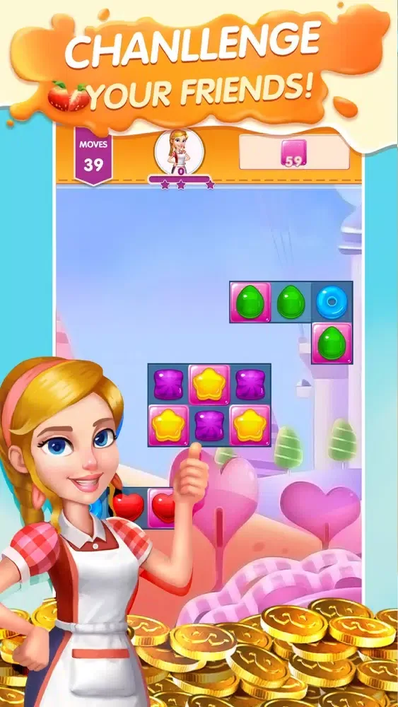 Capturas de tela do Candy Lucky:Match Puzzle Game