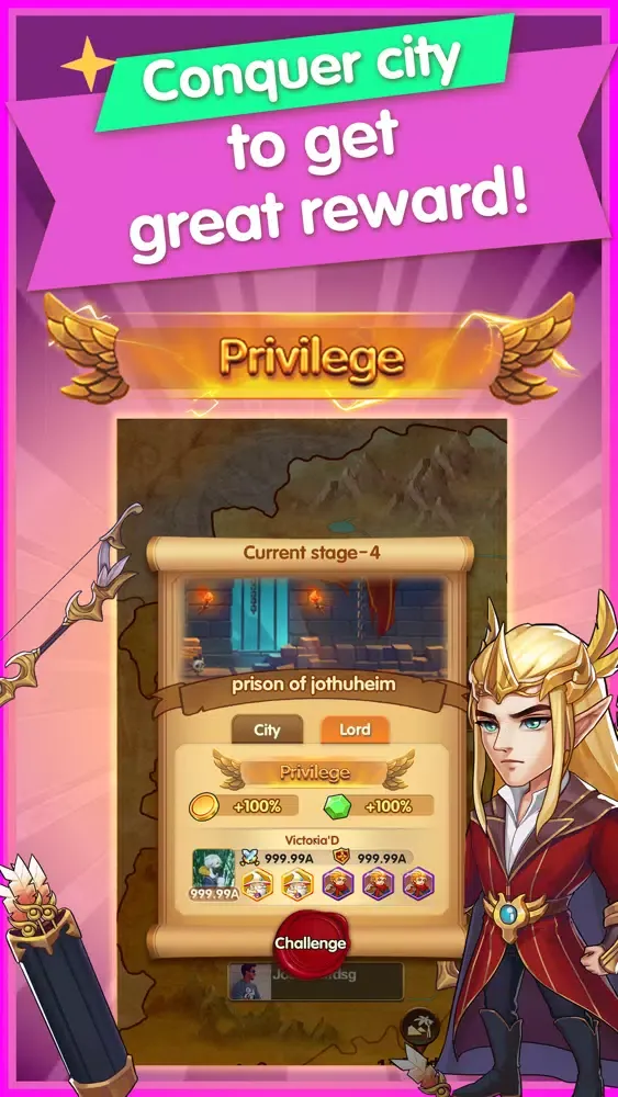 Merge Hero - Idle Clash War スクリーンショット