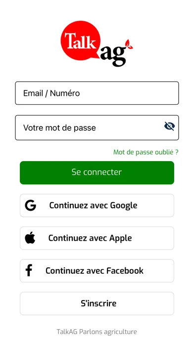 Capturas de pantalla de Talk AG