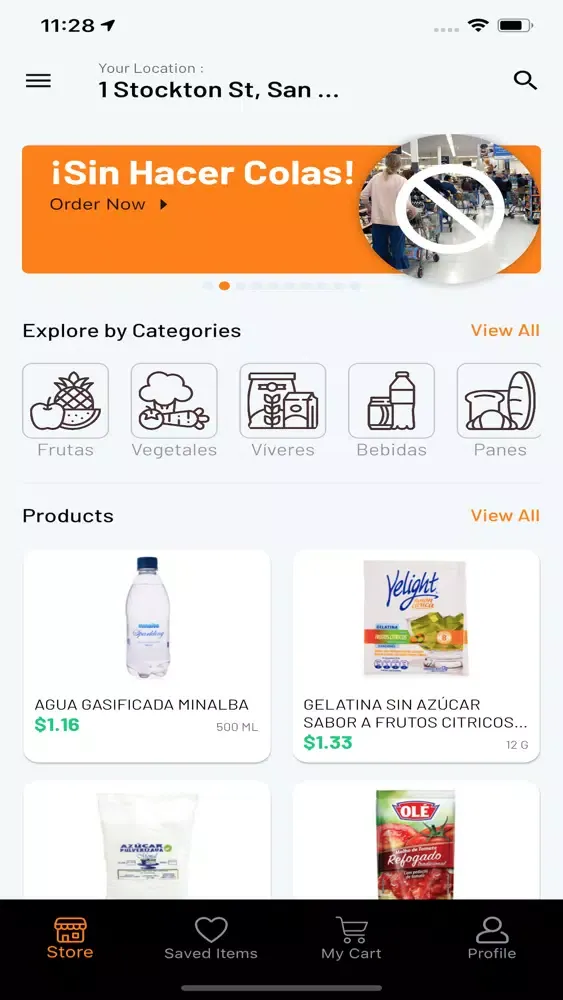 Capturas de pantalla de Delivoo Mercado