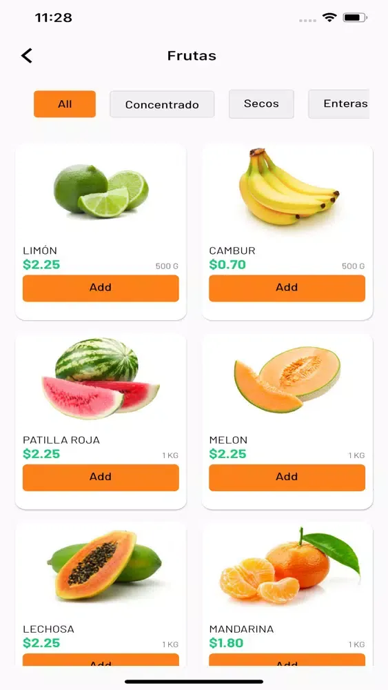 Capturas de pantalla de Delivoo Mercado