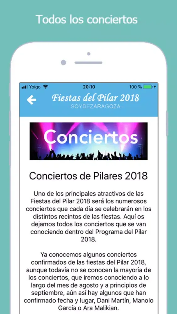 Fiestas del Pilar 2018 Ekran Görüntüleri