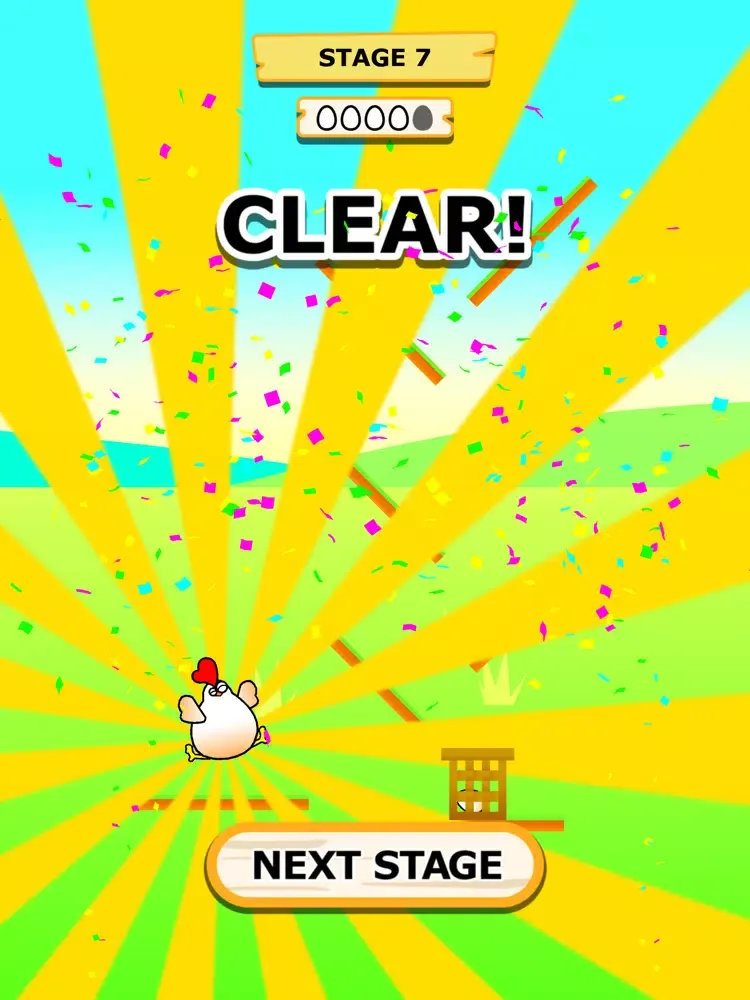 Egg Toss! iPad  Screenshots