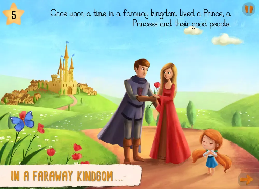 Screenshot di Senda and the Glutton Dragon iPad 