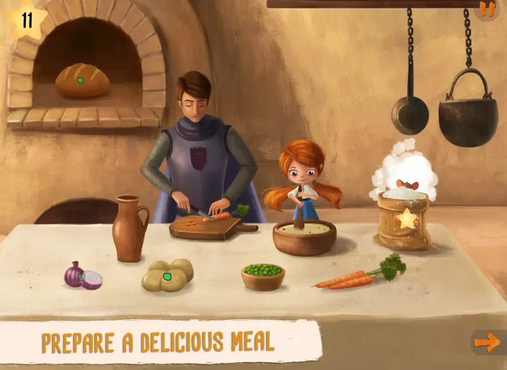 Screenshot di Senda and the Glutton Dragon iPad 