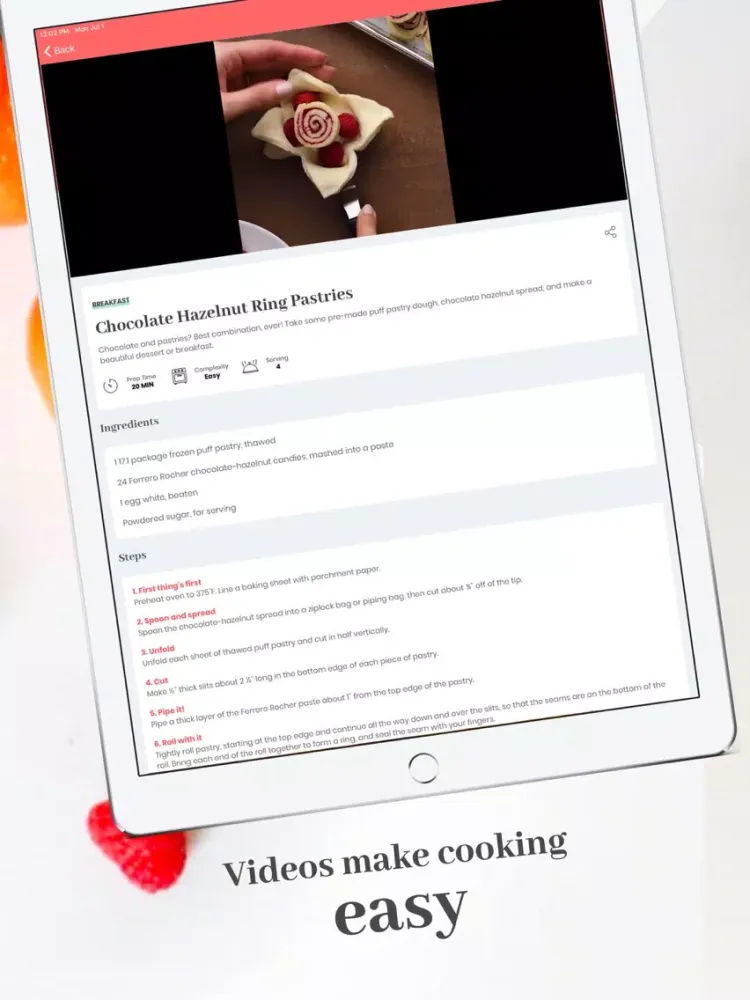 Captures d'écran de So Yummy: Viral Food Videos iPad 