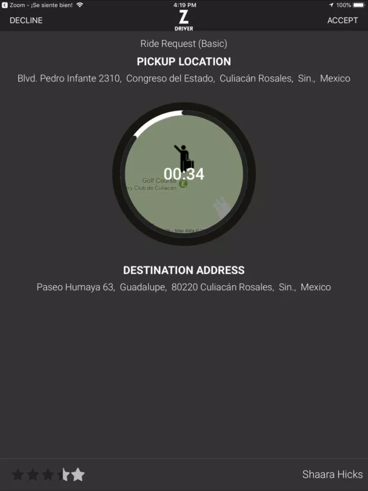 Soy Zoom Driver iPad スクリーンショット