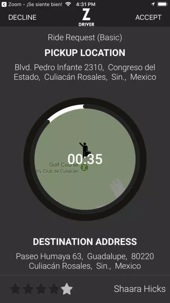 Soy Zoom Driver スクリーンショット