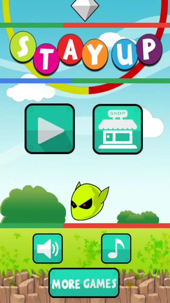 Stay Up Game Screenshots