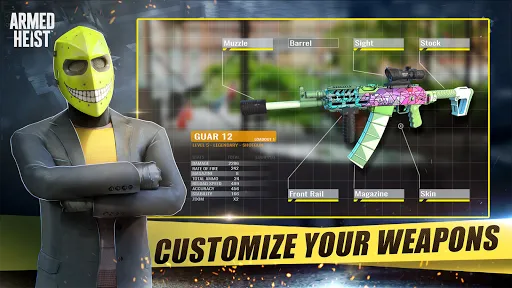 Armed Heist: Shooting gun game Screenshots