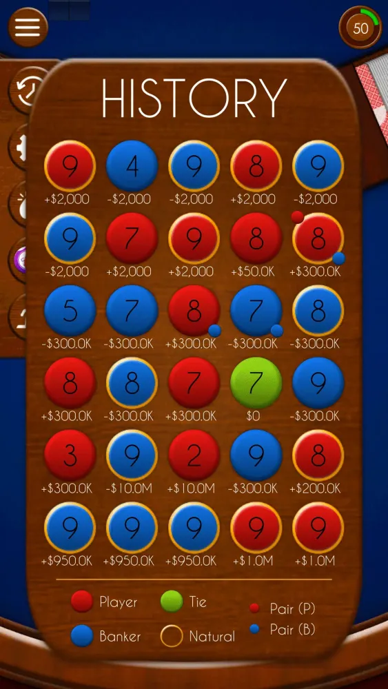 Screenshot di Baccarat!