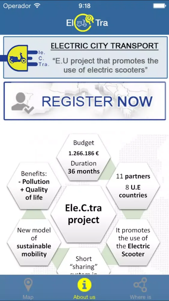 Zrzuty ekranu Electra Project